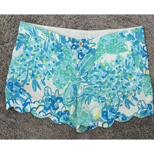 Women's Lilly Pulitzer Shorts The Buttercup Size 12